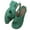 Green, variant on JeashCHAT Slip On Slide Sandals for Women Women's Flat Shoes Ladies Beach Sandals Summer Non-Slip Causal Slippers (Black)