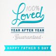 thumbnail image 3 of Hallmark Fathers Day Card (100% Loved), 3 of 6