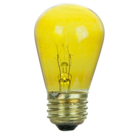 

Sunlite 11 Watt S14 Colored Sign Light Bulb Medium Base Transparent