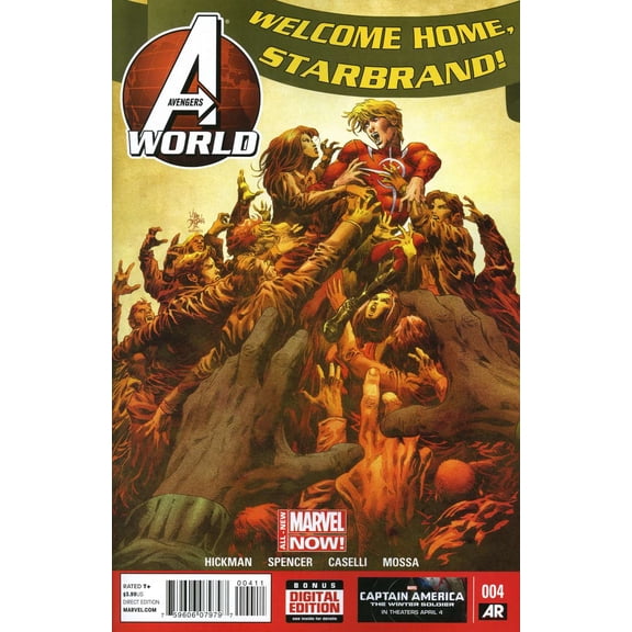 Avengers World #4 VF ; Marvel Comic Book