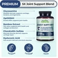 thumbnail image 2 of Why Not Natural Glucosamine Chondroitin, MSM, Joint Support Supplements - Knee Pain Joints Health Suppplement, 2 of 7