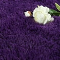 thumbnail image 3 of Homore Ultra Soft Modern Oval Rugs for Bedroom,2.6' x 5.3',Grape Purple, 3 of 6