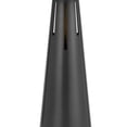 thumbnail image 5 of Tiy 30 Inch Table Lamp, White Hardback Drum Shade, Gray Iron Cone Base, 5 of 8