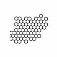 thumbnail image 2 of 5Pcs Honeycomb Car Sticker! Kadlawus Honeycomb Car Sticker for Taillight, Plastic Motorcycle Decal, Personalized Scooter Modification, Automotive Vinyl Wrap for Car, Bike, Vehicle, 2 of 6