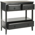 thumbnail image 3 of SAFAVIEH Branson 3-Drawer Sideboard Black, 3 of 5
