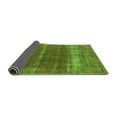thumbnail image 2 of Ahgly Company Indoor Round Oriental Green Industrial Area Rugs, 3' Round, 2 of 4