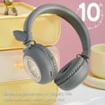 thumbnail image 7 of Over-ear Gaming Headset, Hwkond Bluetooth Headphones Headset Plug In Cable Bluetooth Heavy Bass Intelligent Noise Reduction HIFI Speaker Super Long Life Inductive 0 Delay,Gray, 7 of 7