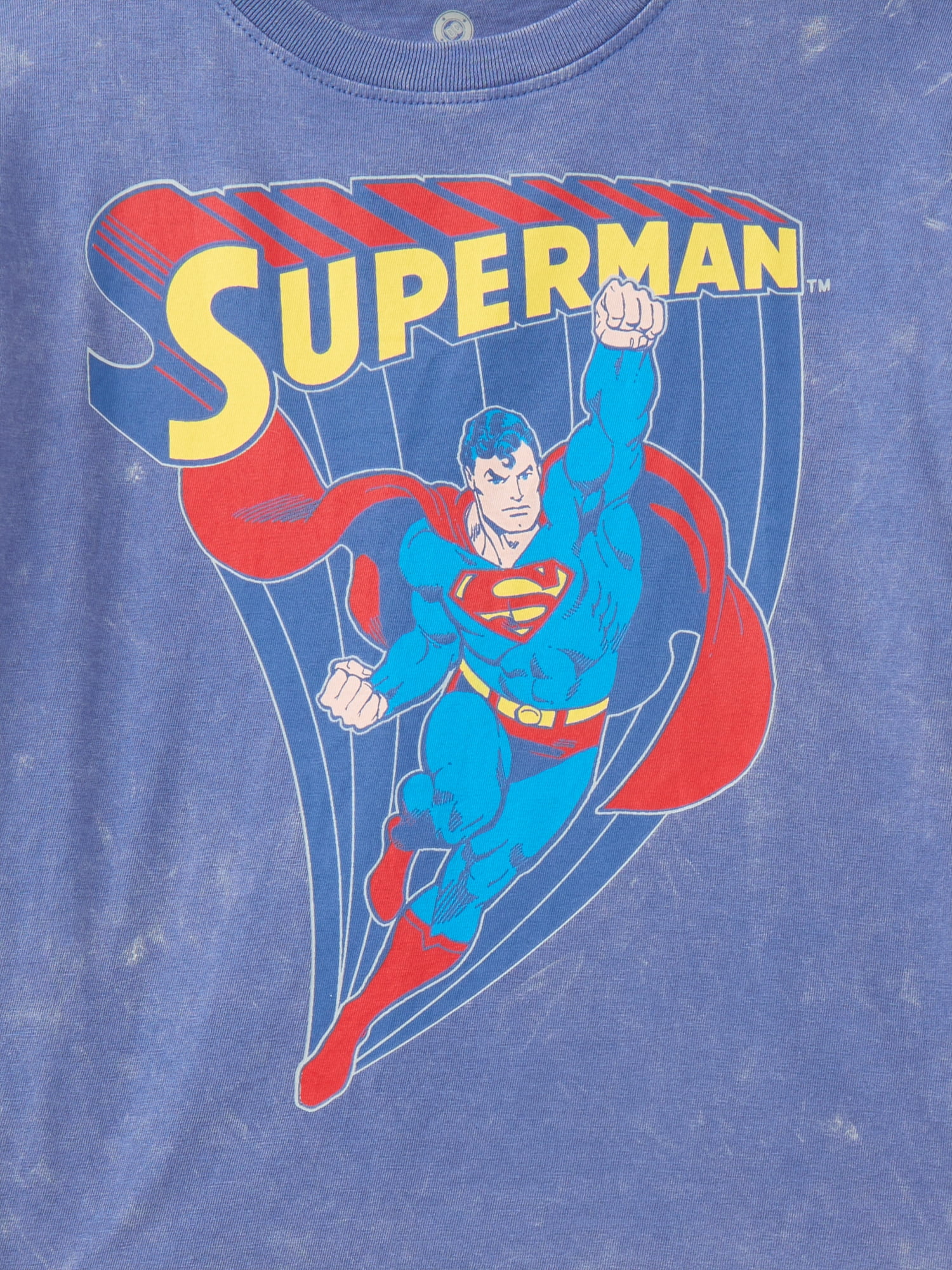 DC Comics Toddler Boys' Superman Graphic Tee with Short Sleeves, Sizes 12M-5T