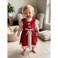 thumbnail image 3 of RUINIXCW Vintage Toddler Baby Girl Halloween Renaissance Dress Baby Ren Faire Costume Kids Girls Spring Fall Clothes Long Sleeve Princess Party Dress, 3 of 10