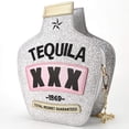 thumbnail image 2 of YOUI-GIFTS Tequila Bottle Shaped Laser Shoulder Handbags,Pu Crossbody Purse for women, 2 of 5