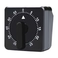 thumbnail image 1 of MKHSQHDG Today's Deals Mechanical Timer for Kitchen and Use Precision Mechanical Countdown Timer with Alarm Metal Casing Easy Wind Up Analog Timing Device for Cooking Meetings and Projects, 1 of 4