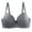 Grey, variant on ,Women's Full Coverage Underwire Deep V Bras Push up Supportive Lift Bra Spaghetti Strap Sexy Everyday Bralettes for Large Khaki 100D
