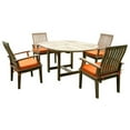 thumbnail image 1 of Teak Bahama Brianna 5-Pieces Extension Dining Set, 1 of 3