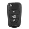 thumbnail image 3 of Carcasa de repuesto para mando a distancia de 3 botones para KIA Rondo, color negro, 3 of 9