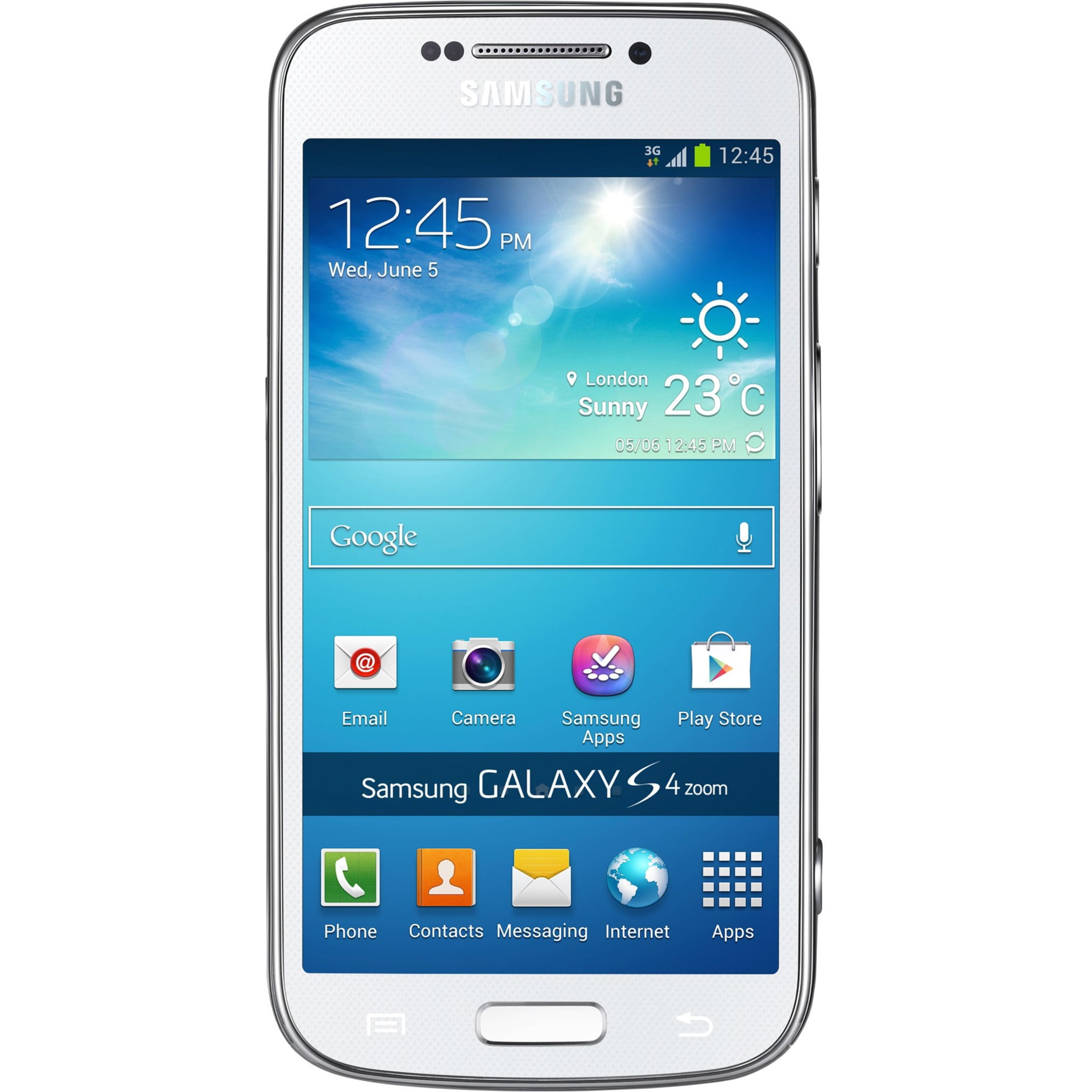 median kalligraf craft Samsung Galaxy S4 Zoom C105A 16GB AT&T Unlocked Cell / Camera Phone - White  - Walmart.com