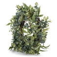 thumbnail image 5 of Raz Imports Eucalyptus Soft Green 14 Inch Polyester Candle Wreath Ring, 5 of 6