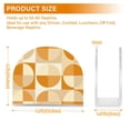 thumbnail image 4 of Yayeee Napkin Holder for Table Kitchen Paper Tissue Organization, Geometric Circles, 4 of 8