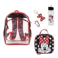 thumbnail image 1 of Backpack Set Disney Minnie Mouse 5-Piece w/ Lunchbox & Bottle, 1 of 7