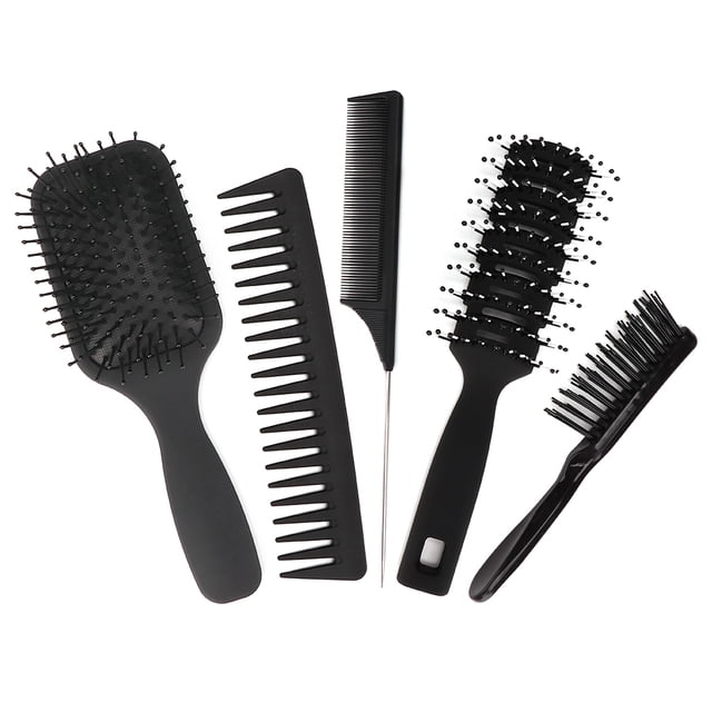 Juego de peines para el cabello profesional, cojín de aire, peine de masaje, peine de textura, herramienta de estilismo para barbería