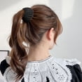 thumbnail image 3 of LUXERAD Bird Nest Hair Clips 4PCS – Velvet Magic Hair Accessories for Women, 3 of 7