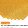 thumbnail image 4 of EVA Foam Sheets Glitter Brown Yellow 10.8 x 8.5 Inch 2mm Thick Crafts Foam 15Pcs, 4 of 6