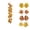D, variant on Coffee Artificial Maple Leaf Vine 78.7 Inch&nbsp;- Fall Thanksgiving Door Wreath Decor (78.7 in)