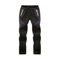 thumbnail image 4 of Xdegoge Thermal Winter Snow Pants for Boy - Fleece Lined Ski Trousers with Elastic Waist, Windproof & Warm, Cold Weather Activities Outdoor Bottoms, 4 of 9