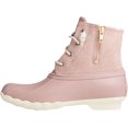 thumbnail image 3 of Women's Sperry Top-Sider Saltwater Serpent Leather Duck Boot Blush Leather/Rubber 9.5 M, 3 of 6