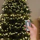 thumbnail image 4 of Guirnalda de luces navideñas para árbol de Navidad de 2 m, 3 m, 5 m y 10 m, funciona con pilas, RGB, resistente al agua, para exteriores, para decoración de bodas, 4 of 5