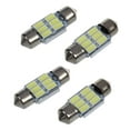 thumbnail image 2 of 4pcs 31 mm 6 5630 SMD LED Festoon Indoor Lighting 3W 195LM 6500K,4 x Festoon LED Indoor Light,white, 2 of 4