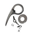 thumbnail image 1 of Portable Bike Chain Guard Cover Crank Durable for Outdoor Chain Guard Riding Accessories Grey,Full Set, 1 of 8