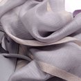 thumbnail image 4 of Solid Color Mulberry Silk Scarf for Women Soft Blanket Shawl Beach Gauze Scarves and Wraps for for All Season - Gray, 4 of 5