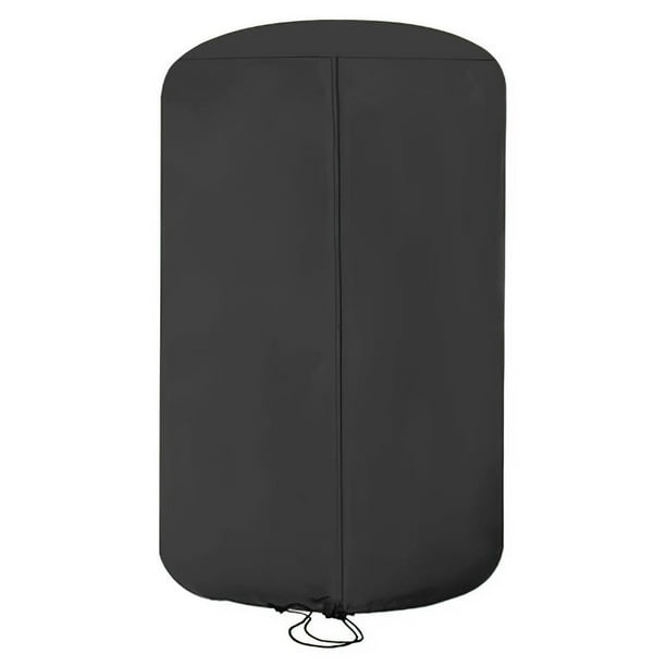 Cubierta De Neumático Apilada Cubierta De Neumático De Temporada De Tela Oxford Para Exteriores Cubierta De Soporte De Almacenamiento De Madera Seca Circular Impermeable A Prueba De Viento Para Garaje Yuarrent HA027090-01