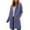 *Blue, variant on ClodeEU Women's Long Cardigan Sweaters ,Long Sleeve Button Coat with Pockets, Lapel Fall Sweater Blazer Coats Dark Gray,Womens Plus S