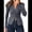 Dark Gray, variant on Women'S Casual Simple Solid Color Long Sleeve Shirt Wool Top Button Striped Lapel Work Shirt Dark Gray M