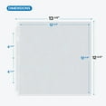 thumbnail image 3 of EP Scrapbook Refill Pages 12x12 - (25 Pack) Super Heavyweight, Fits 3-Ring Scrapbooking Binders, Standard 12 x 12 Photo Album Pages, Sheet Protectors, Paper Inserts Not Included, 3 of 9