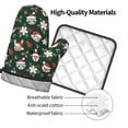 thumbnail image 4 of Gaeub Festive Forest Friends Print Oven Mitts and Pot Holders Sets of 2,Heat Resistant Pad,Cooking Gloves, for Baking BBQ Home Decor, 4 of 7
