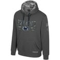 thumbnail image 3 of Men's Colosseum  Heather Charcoal Penn State Nittany Lions Operation Hat Trick Squad Hoodie, 3 of 4