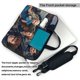 thumbnail image 5 of Bolso bandolera para portátil o tableta de Juego de Tronos, elegante, duradero e impermeable, de 13, 14 y 15,6 pulgadas, color negro., 5 of 5