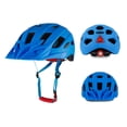 thumbnail image 4 of QualitChoice Helmet For Cycling And Mountain Biking - Impact Resistance And Light Weight Comfortable Lining Fit For All Shape Matte Blue 1Set, 4 of 6