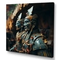 thumbnail image 2 of Designart "Terracotta Warriors of China II" People Wall Art - Global Brown China Art Entryway Wall Art Print, 2 of 6