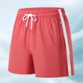 thumbnail image 1 of pstuiky Pantalones cortos deportivos para hombre, Pantalones cortos de trabajo de pierna recta, holgados y cómodos, de color liso, a la moda y para tiempo libre para hombre, 1 of 4