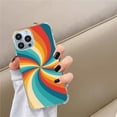 thumbnail image 2 of 70s Stripes Case Compatible with iPhone 11 Pro Max,Unique Art Design TPU Shock-proof Full Cover, 2 of 6