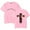 Pink, variant on Daniel Caesar Tour Cross Merch Unisex Cotton Short Sleeve Summer T-Shirt - Casual Fashion