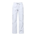 thumbnail image 6 of LRen Girls Sweatpants Kids Cargo Pants Preppy Wide Leg Baggy Sweat Pants Teen Joggers Casual Preppy Back To School Trousers with Pockets 5-14 Years, 6 of 8