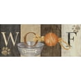 thumbnail image 2 of Coulter, Cynthia 14x8 White Modern Wood Framed Museum Art Print Titled - Pooch and Woof Sign II, 2 of 4