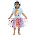 thumbnail image 2 of My Little Pony Rainbow Dash Toddler Girls Cosplay Tulle Dress Infant to Big Kid, 2 of 5