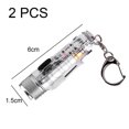 thumbnail image 2 of 2pcs waterproof mini flashlight strong light long shot, 2 of 5