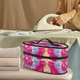 thumbnail image 2 of HELLHERO Iron Organizer Bag Handle Portable Steamer Carrying Case Tie-Dye Patterns Gift, Case Only, 2 of 6