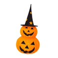 thumbnail image 1 of Decoración de calabaza de Halloween, decoración de Halloween, iluminación de patio, festival, exterior, LED, ligero, accesorios para eventos, linterna Sombrero de estrella, 1 of 8